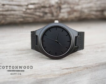 Wood Watch, Engraved Wood Watch, Anniversary Gifts for Boyfriend, Personalized Watch, Mens Wooden Watch, Engraved Watch, Wood Watch Men