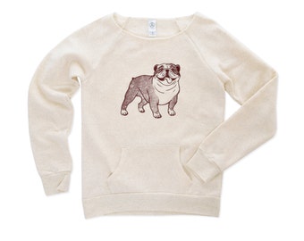 Snort...Snort... English Bulldog Sweatshirt - Bulldog Sweater - English Bulldog Shirt - Dog Sweater - Dog Tshirt - Animal Sweater