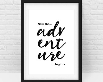 Adventure quote | Etsy