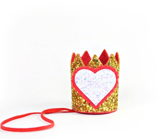 Valentine Crown || Birthday Outfit || Dog Hat || Birthday Crown || Animal Crown || Animal Party || Birthday Party Photo Prop