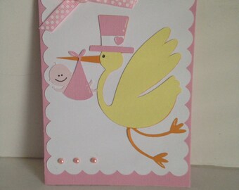 New Baby Girl Card