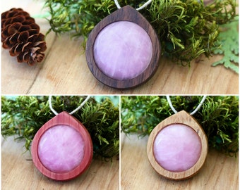 Rose Quartz Necklace Rose Quartz Crystal Jewelry, Rose Quartz Pendant