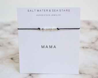 mothers day gift, customized bracelet, morse code bracelet, mama bracelet, mama jewelry, morse code, mom morse code, mom gift, mother