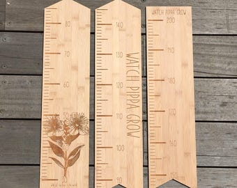 Bamboo Custom Height Chart