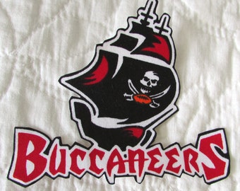 Tampa Bay Bucaneers "NO SEW" Appliques