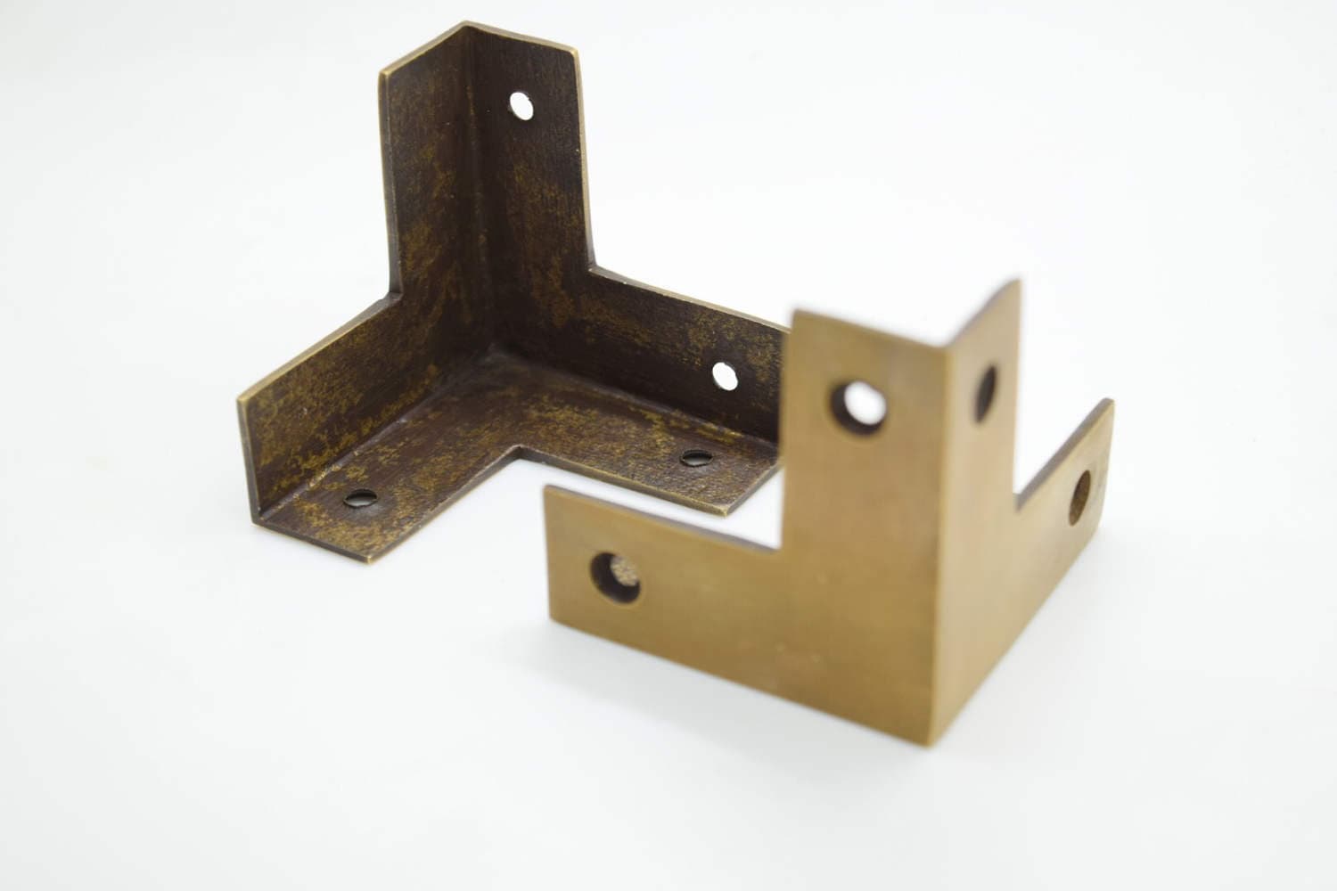 brass corner protectors . trunk corners brass box corners