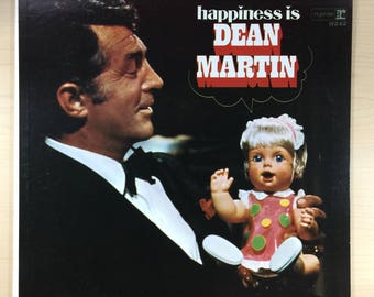 Dean Martin Happiness Is Dean Martin Vintage Vinyl Record Album 33rpm LP 1967 Reprise Records RS 6242