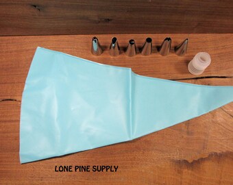 Reuseable Piping Bag and Tips, Cake Decorating Kit, Icing Bag and Tips