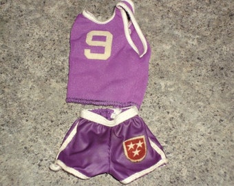 Vintage 70s BIG JIM - Basketball Sport Outfit - Mattel