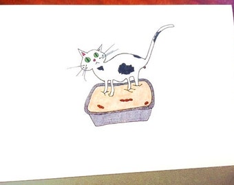 LITTERBOX. i'm into you. litterally. * how you doodooing? * some days stink. * oh poop. i'm sorry. * i hope everything came out all right.