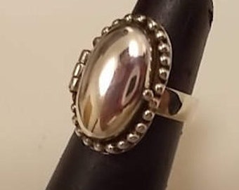 Vintage Sterling Silver~Poison Ring~Pill Box~Locket~Snuff~Ring~USA~1990's~new old stock~Womens~Teen~Nice Gift