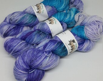 MCN Sock - Fun by the Lake - Superwash Merino + Cashmere + Nylon - 80/10/10