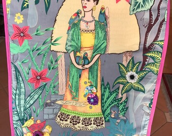 Frida Kalho Fabric Wall Hanging/Quilt