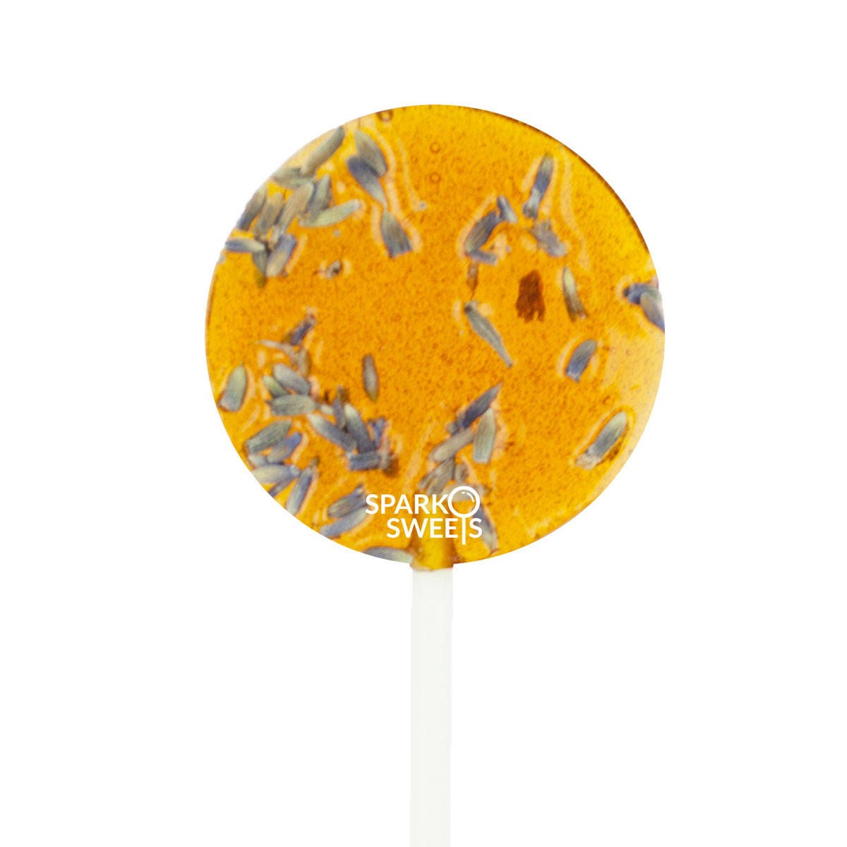 Honey Lavender Tea Handcrafted Lollipops with Organic Honey
