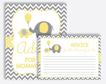 Elephant advice card | Etsy