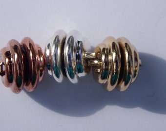 10 MM Magnetic Clasp, select Copper or silver or gold, package of 1, Heavy Duty Magnetic Clasp, Small and powerful
