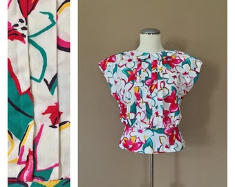 90s hip hop shirt / 90s hip hop clothing / 80s Shirt / 90s Shirt / Womens Blouse / 80s Blouse / 90s Blouse / 80s clothing / 90s clothing