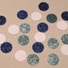 225 Blue and White Confetti Glitter Confetti Shower Confetti Baby Confetti Wedding Confetti Birthday Confetti Polka Dot Confetti
