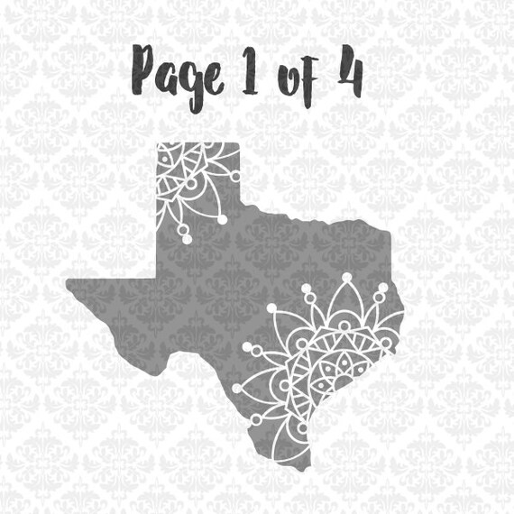 Download Texas Mandala svg, Texas Zentangle Svg, Texas Svg, Texas ...