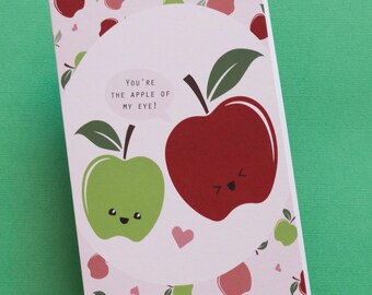 You're The Apple Of My Eye Greeting Card