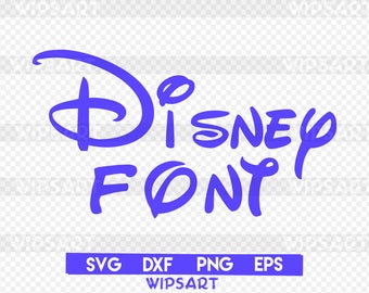 SALE! Disney font svg, disney alphabet dxf, disney clipart, disney font silhouette svg, disney cricut, download disney font dxf, disney svg.