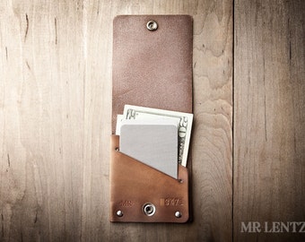 Thin Wallet, Card Wallet, Snap Wallet, Minimal Wallet, Jasper 010