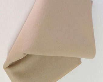 18" x 18" Almond 100% Merino Wool Felt