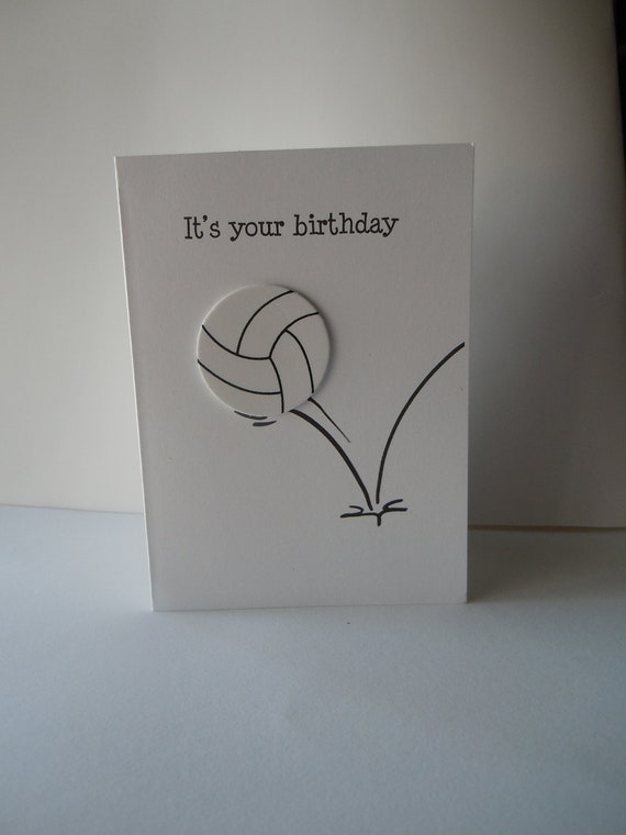 volleyball card