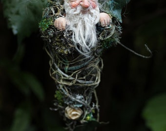 Monsieur Winnibert, handmade decoration, whimsical, gnom, miniature doll, zauberer, art doll