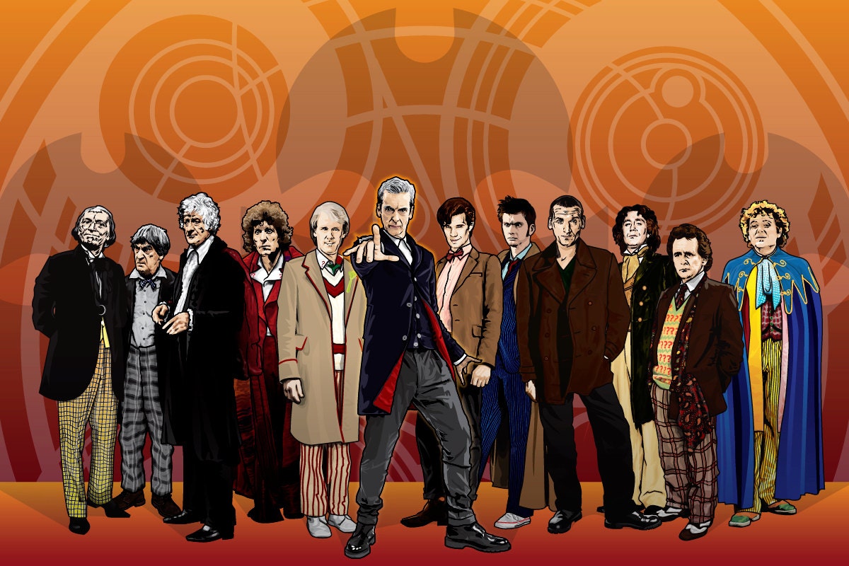 Doctor Who The 12 Doctors Newly Updated 18 X 12
