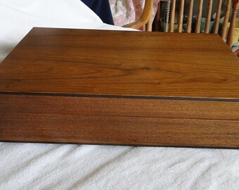 Generic Silverware Chest - Storage Box for Flatware Set - Vintage 1970s-80s