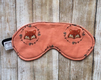 Wolf, mask, sleep mask night, travel mask, Fox