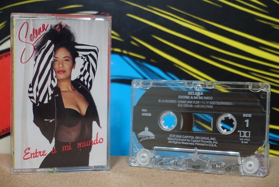 Entre A Mi Mundo by Selena Vintage Cassette Tape