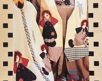Raggedy Ann and Andy Applique Pattern