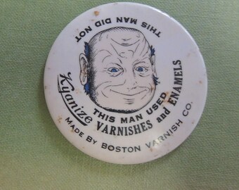 Topsy Turvy Pocket Mirror - Collectible Pocket Mirror - Advertising Mirror - REDuCED