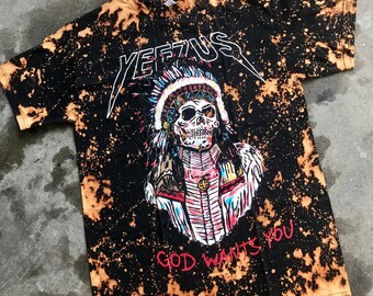 Yeezus Bleached Tour Tee T shirt yeezy