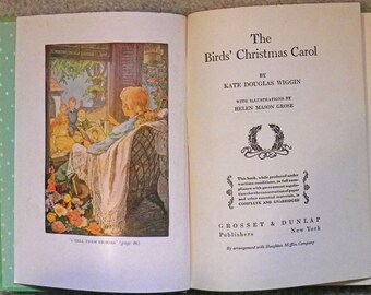 The Birds' Christmas Carol by Kate Douglas Wiggin, 1929