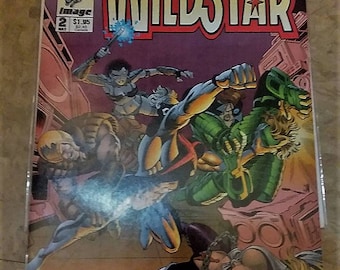 Wildstar #2//image comics//1993//very fine condition//comics//vintage comics