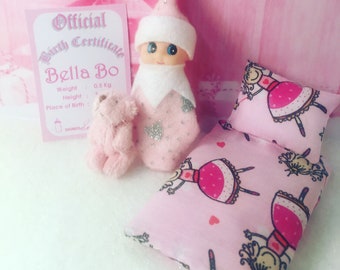 Baby Elf Bella-Bo The Shelf Sitter Doll With Accessories