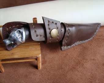 Hand made Skinning knife Butcher hunting fishing knife Camping knifeSurvival knife Hiking knife Forged knife Strong knife