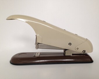 Vintage 1950s Faber Castell industrial desk stapler