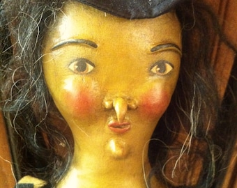 Clay over Cloth Witch Doll Pattern