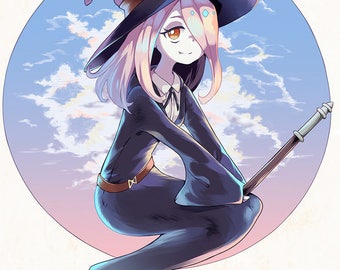 Little Witch Academia - Sucy Manbavaran print