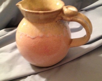 RED ROCK Small Pottery Pitcher, Sedona AZ