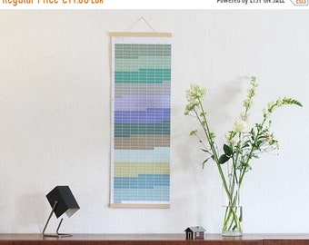 ON SALE Wall calendar 2018 Wallplanner 2018 Planner pastel aqua turquoise nature 2018 English-German printed on both sides