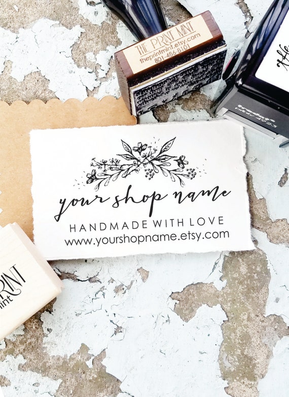 Custom Business Stamp Business Card Stamp Custom Stamp