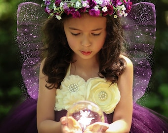 Plum Flower Girl Dress, Plum Tutu Dress, Plum Tulle Dress, Plum Dress, Plum Wedding, Plum,