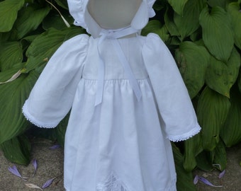 White Battenburg Lace Pillowcase pioneer church doll