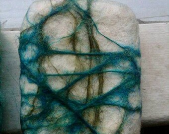 Felted Goat Milk Soap in Your Choice of Scents - One Bar - A Unique Bridesmaid Gift, Wedding Favour, or Housewarming Gift!