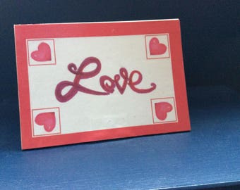 Valentine’s Day Memo Holder - 2-sided